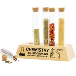 Reagenzglas Gewürzregal