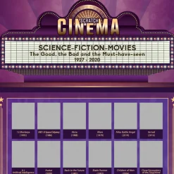 Rubbelposter Science Fiction-Filme