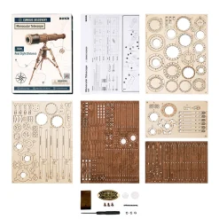 Seefahrer-Teleskop Holzbausatz