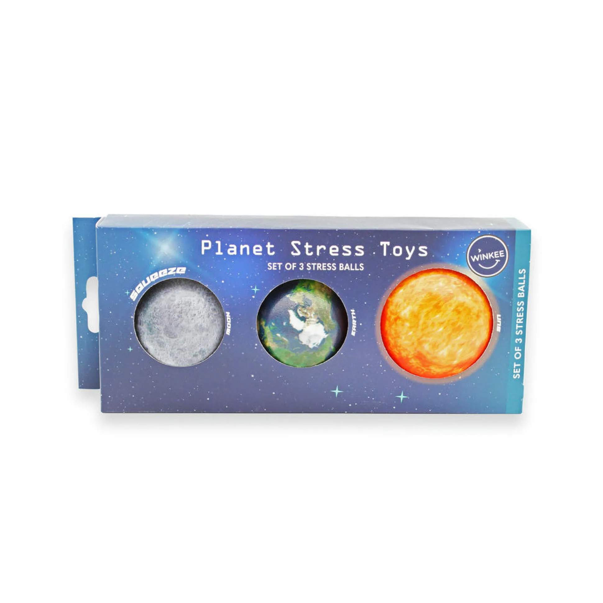 Sonne, Mond und Erde Stressball-Set