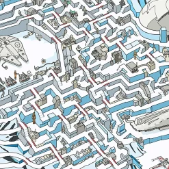 Star Wars Mazes - Labyrinth- und Wimmelbuch
