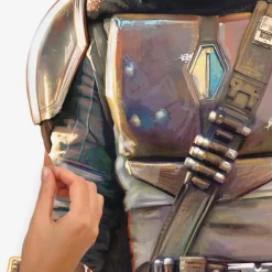 Star Wars The Mandalorian Wandaufkleber