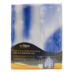 Steam me up, Scotty Duschvorhang