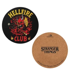 Stranger Things Hellfire Club Untersetzer Set