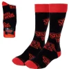 Stranger Things Socken Schrift