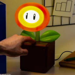 Super Mario Feuer Blume Lampe