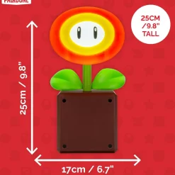 Super Mario Feuer Blume Lampe