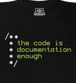 The code is documentation enough