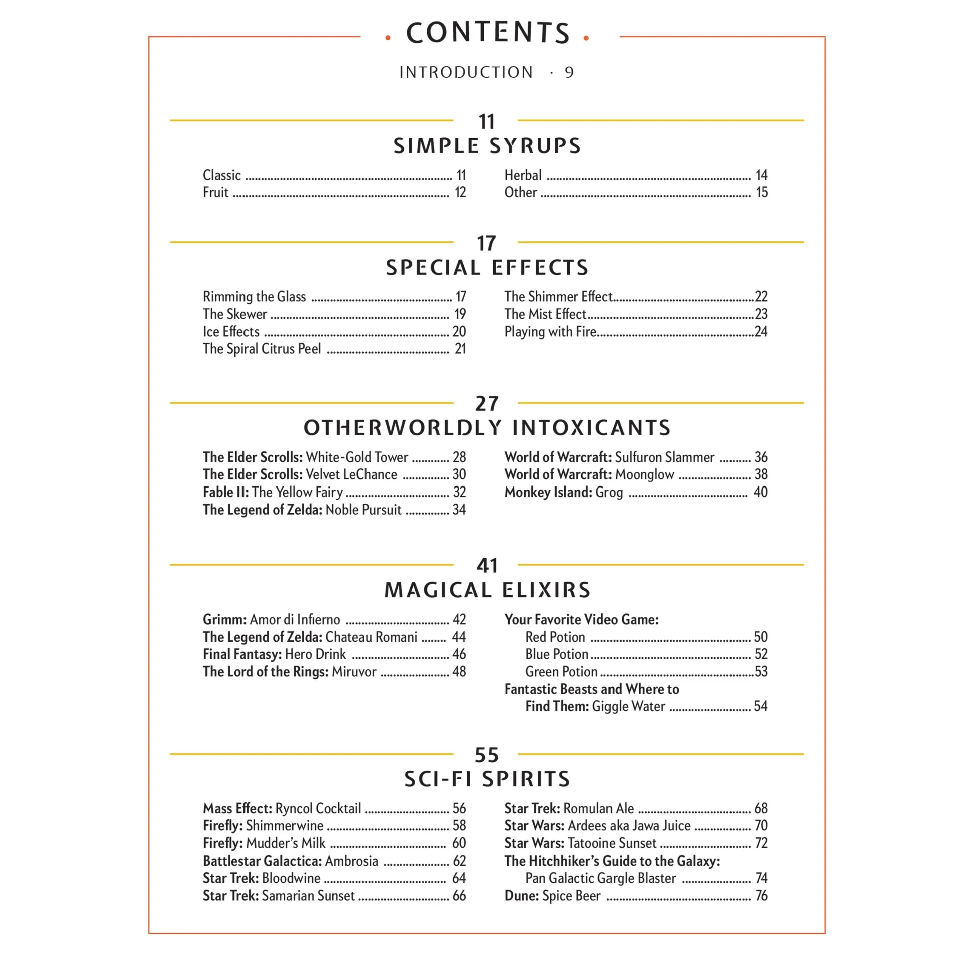 The Geeky Bartender - Cocktail-Rezepte für Geeks (EN)