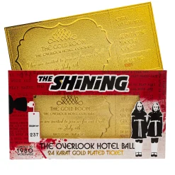 The Shining 24K vergoldetes Ticket