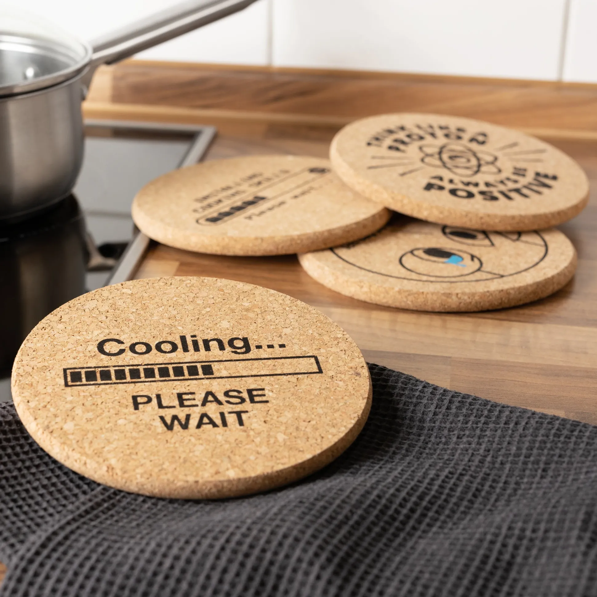 Topfuntersetzer Installing Cooking Skills