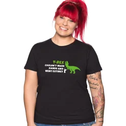 T-Rex couldn't wash hands