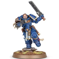 Warhammer 40k Lexikon der Figuren mit Leutnant Titus Miniatur