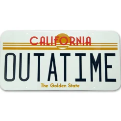 Zurück in die Zukunft Nummernschild Outatime